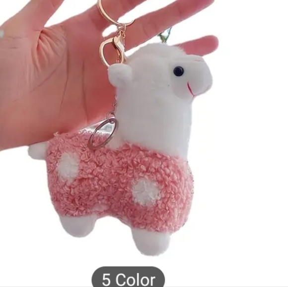 πΏ5 /$15πΏ Lovely Alpaca Plush Keychains, Soft Staffed, Bag, Car Charms - Picture 11 of 15